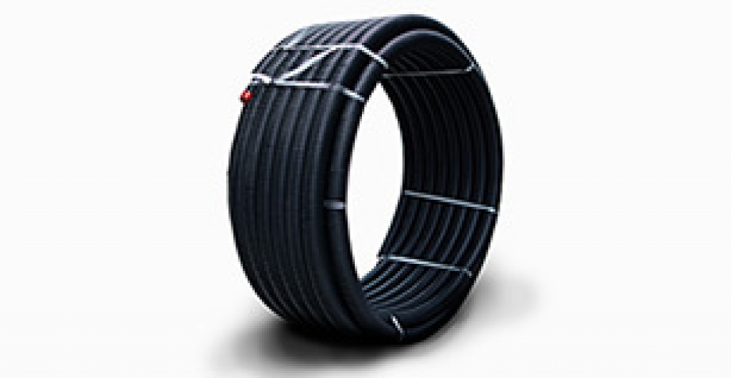 GeoFull HDPE 100/RC előszigetelt cső 50 m-es tekercsben